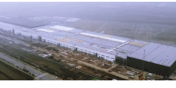 特斯拉：上海超级工厂的基建工程已经接近尾声